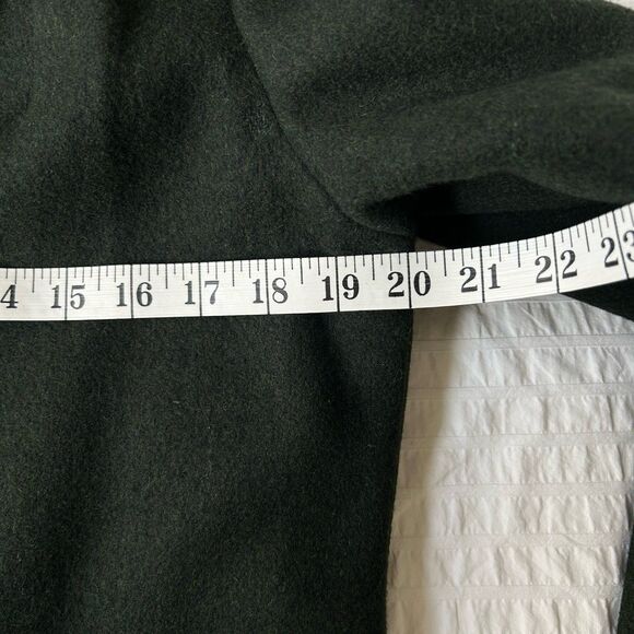 VTG Weather Winky Wool Schoolboy Blazer Coat Dark Green Kids 14/16 XL - Picture 13 of 16